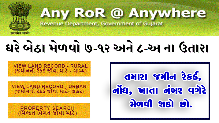 Any RoR Gujarat Land Record