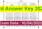 Lrd Answer Key 2022