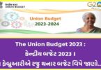 The Union Budget 2023 : કેન્દ્રીય બજેટ 2023 । 1 ફેબ્રુઆરીએ રજુ થનાર બજેટ વિષે જાણો...