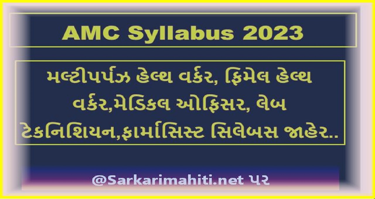 AMC Syllabus 2023