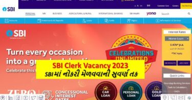 SBI Clerk Vacancy 2023